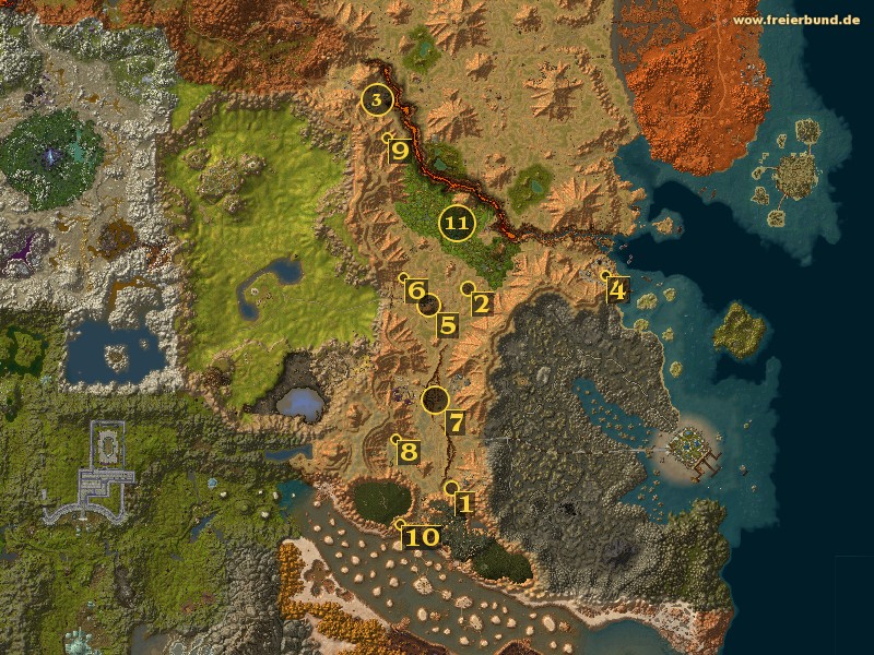 Erforscht das Südliche Brachland (Explore Southern Barrens) Erfolg WoW World of Warcraft 