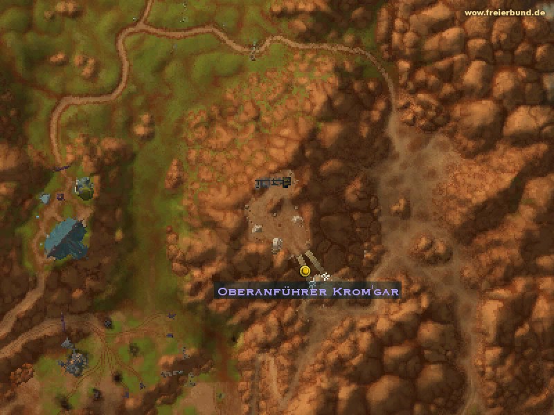 Oberanführer Krom'gar (Overlord Krom'gar) Quest NSC WoW World of Warcraft 
