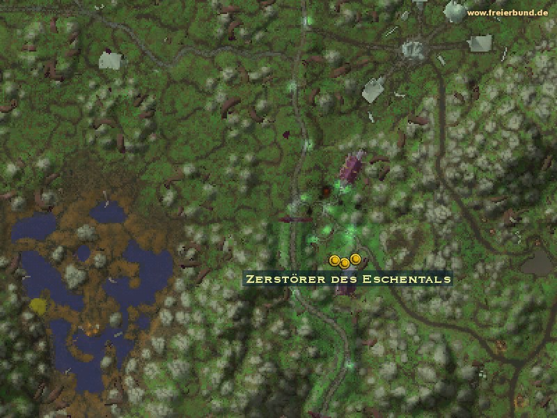 Zerstörer des Eschentals (Ashenvale Wrecker) Quest-Gegenstand WoW World of Warcraft 