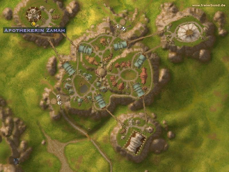 Apothekerin Zamah (Apothecary Zamah) Quest NSC WoW World of Warcraft 