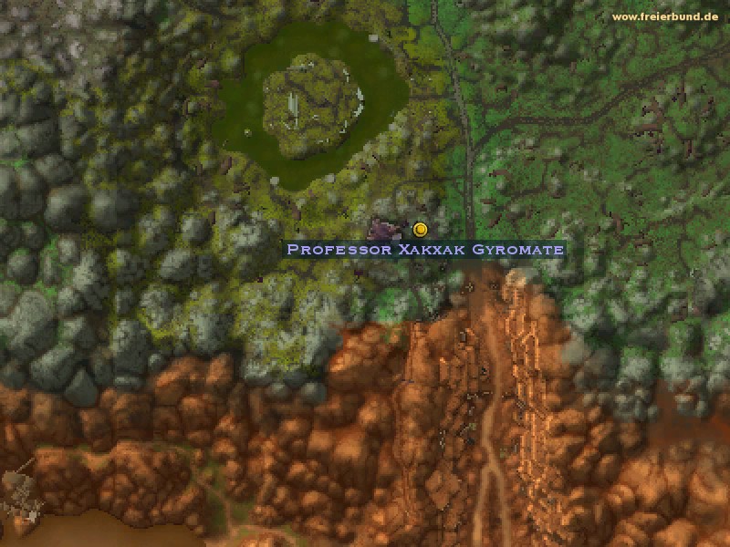 Professor Xakxak Gyromate (Professor Xakxak Gyromate) Quest NSC WoW World of Warcraft 