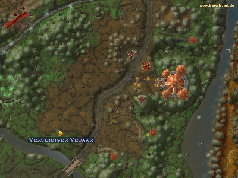 Verteidiger Vedaar (Vindicator Vedaar) Quest NSC WoW World of Warcraft 