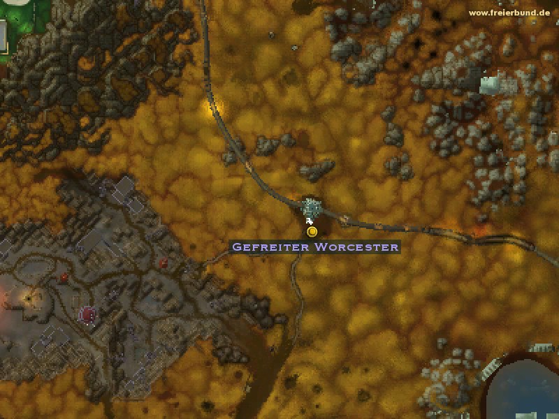Gefreiter Worcester (Private Worcester) Quest NSC WoW World of Warcraft 