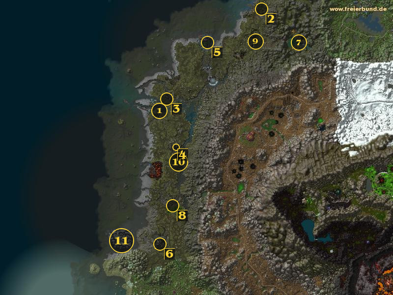 Erforscht die Dunkelküste (Explore Darkshore) Erfolg WoW World of Warcraft 