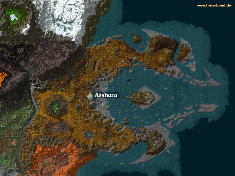 Azshara (Azshara) Zone WoW World of Warcraft 