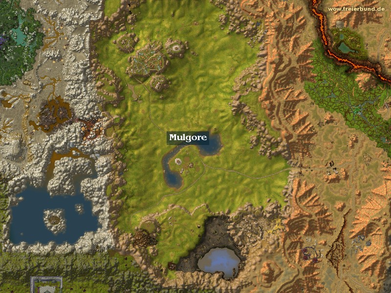 Mulgore (Mulgore) Zone WoW World of Warcraft 