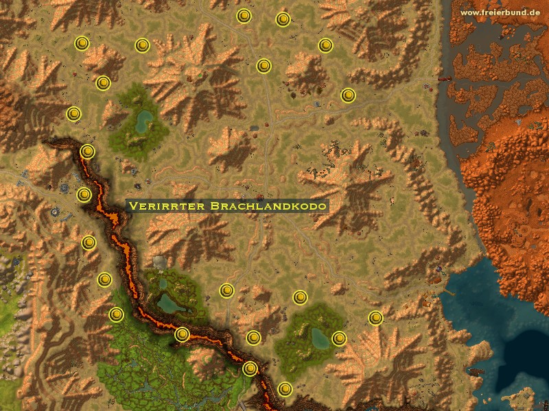 Verirrter Brachlandkodo (Lost Barrens Kodo) Monster WoW World of Warcraft 