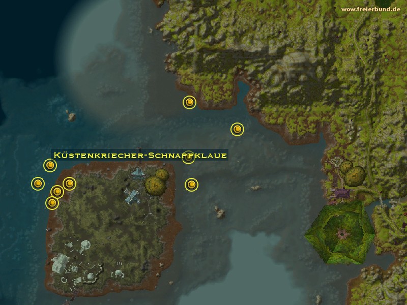 Küstenkriecher-Schnappklaue (Coast Crawl Snapclaw) Monster WoW World of Warcraft 