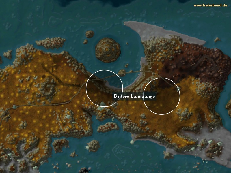 Bittere Landzunge (Bitter Reaches) Landmark WoW World of Warcraft 