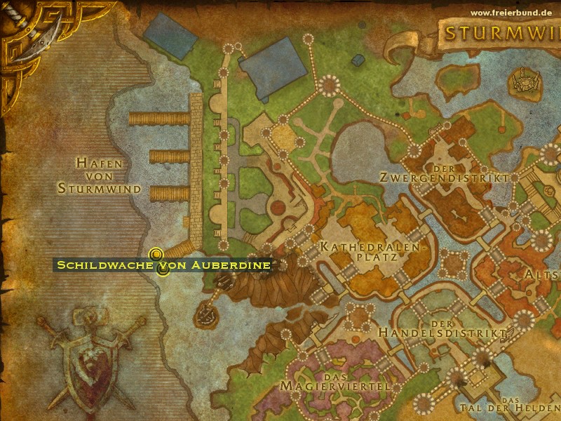 Schildwache von Auberdine (Auberdine Sentinel) Monster WoW World of Warcraft 