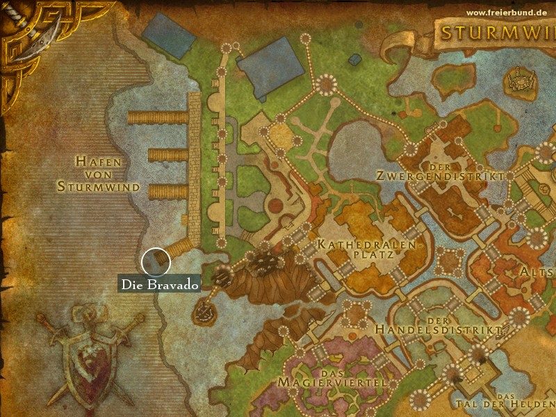 Die Bravado (The Bravery) Landmark WoW World of Warcraft 