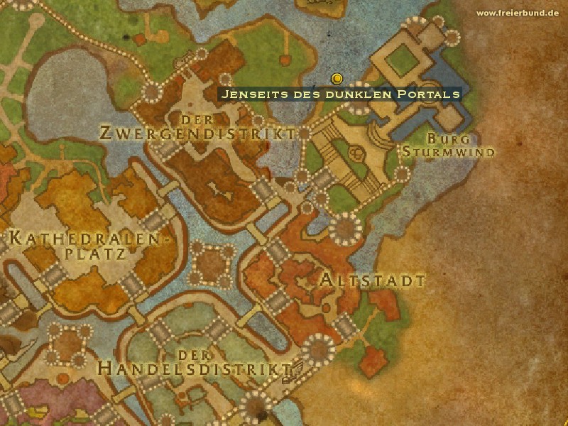 Jenseits des dunklen Portals (Beyond the Dark Portal) Quest-Gegenstand WoW World of Warcraft 