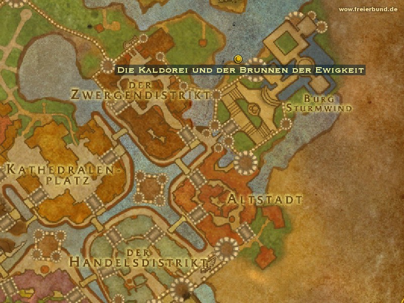 Die Kaldorei und der Brunnen der Ewigkeit (The Kaldorei and the Well of Eternity) Quest-Gegenstand WoW World of Warcraft 