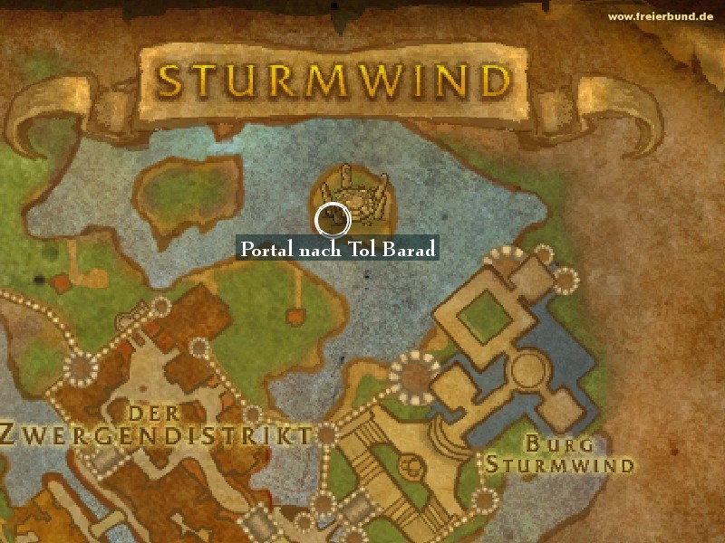 Portal nach Tol Barad (Portal to Tol Barad) Landmark WoW World of Warcraft 
