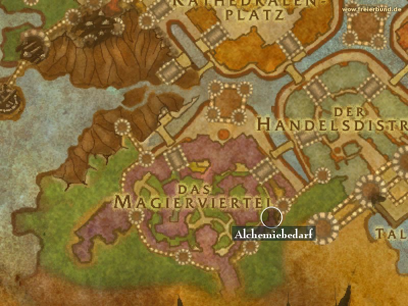 Alchemiebedarf (Alchemy) Landmark WoW World of Warcraft 