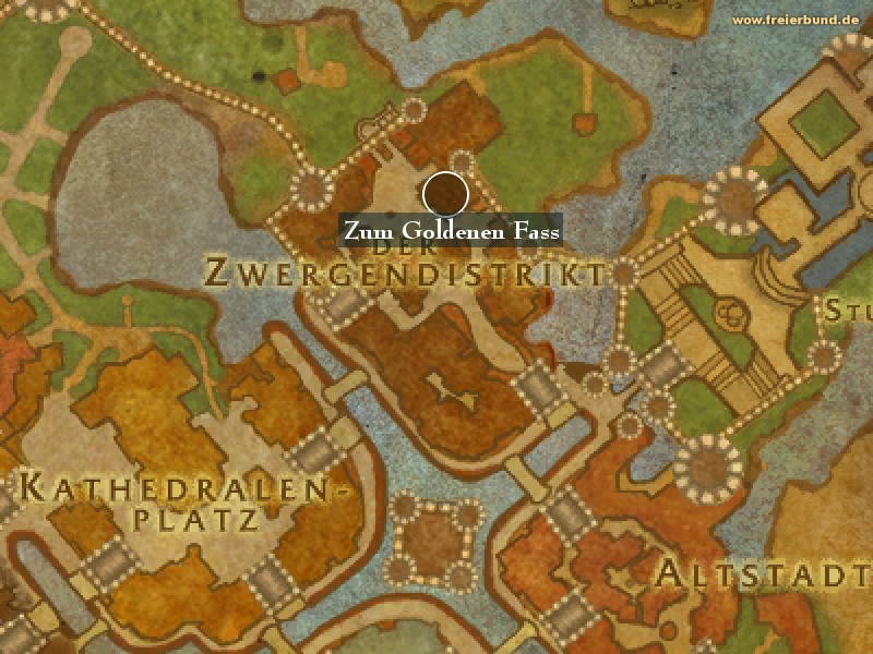 Zum Goldenen Fass (The Golden Keg) Landmark WoW World of Warcraft 