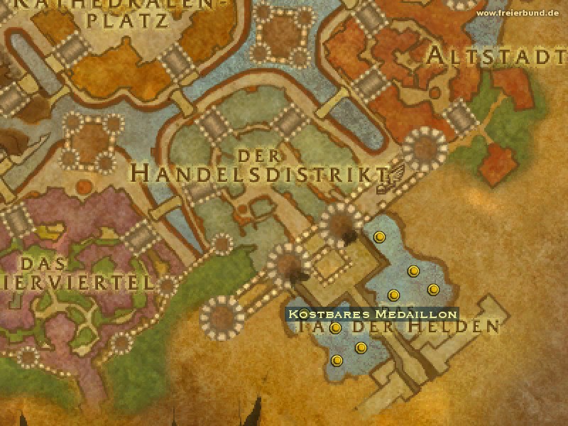 Kostbares Medaillon (Precious Locket) Quest-Gegenstand WoW World of Warcraft 