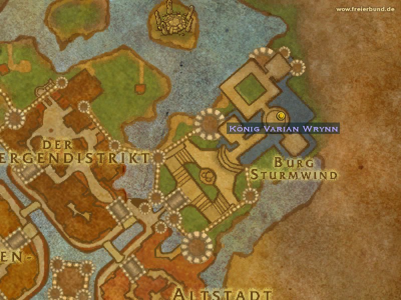König Varian Wrynn (King Varian Wrynn) Quest NSC WoW World of Warcraft 