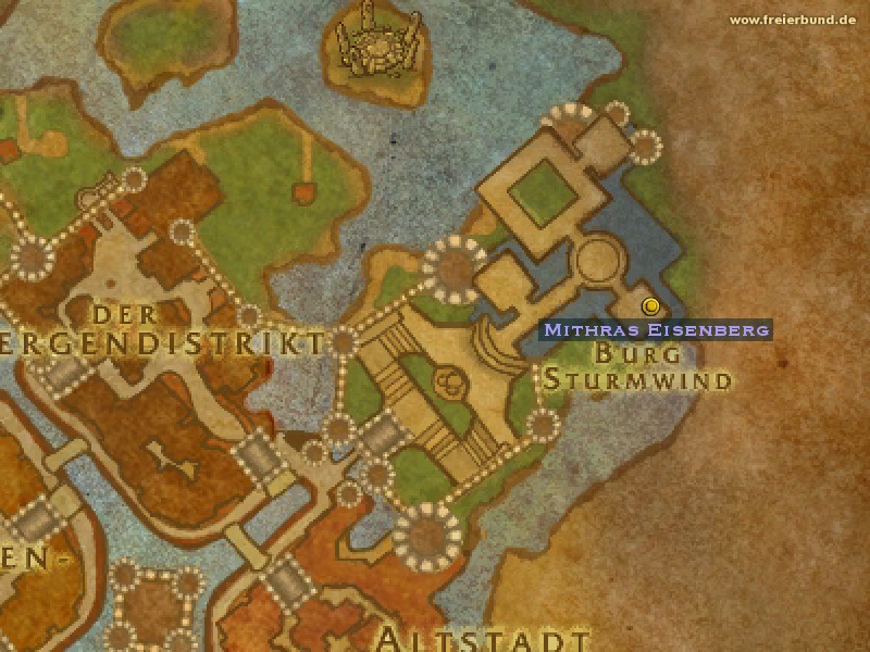 Mithras Eisenberg (Mithras Ironhill) Quest NSC WoW World of Warcraft 