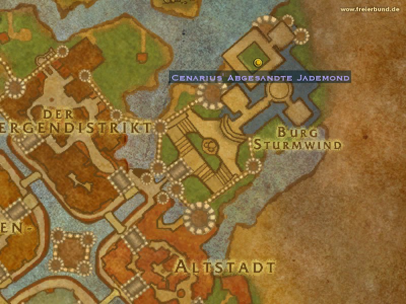 Cenarius' Abgesandte Jademond (Cenarion Emissary Jademoon) Quest NSC WoW World of Warcraft 
