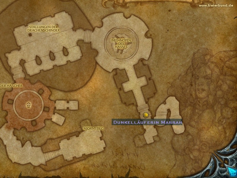 Dunkelläuferin Marrah (Dark Ranger Marrah) Quest NSC WoW World of Warcraft 