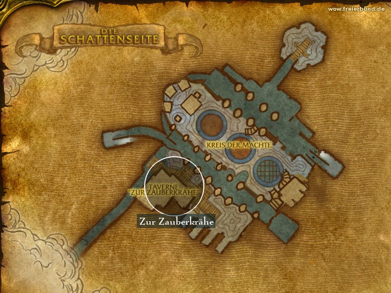 Zur Zauberkrähe (Cantrips & Crows) Landmark WoW World of Warcraft 