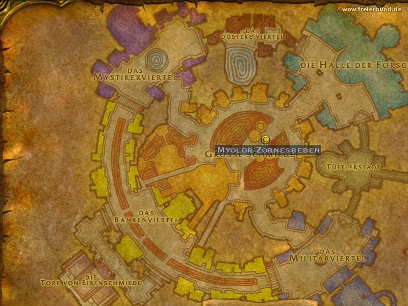 Myolor Zornesbeben (Myolor Sunderfury) Quest NSC WoW World of Warcraft 