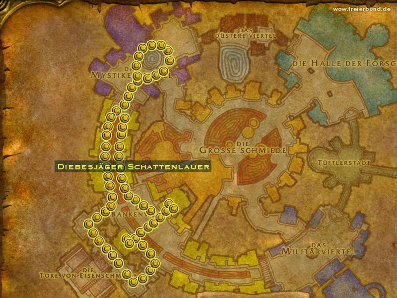 Diebesjäger Schattenlauer (Thief Catcher Shadowdelve) Monster WoW World of Warcraft 