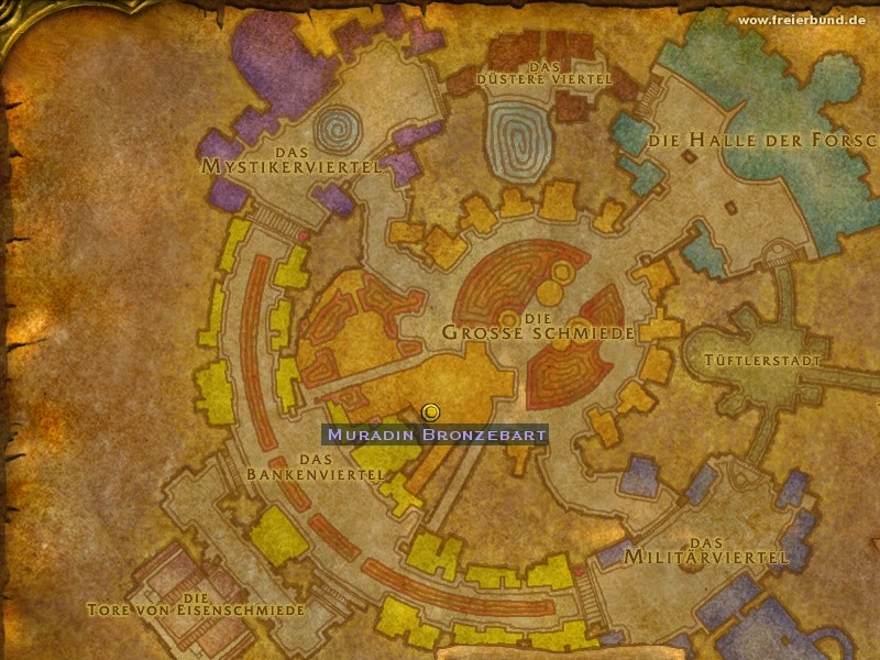 Muradin Bronzebart (Muradin Bronzebeard) Quest NSC WoW World of Warcraft 