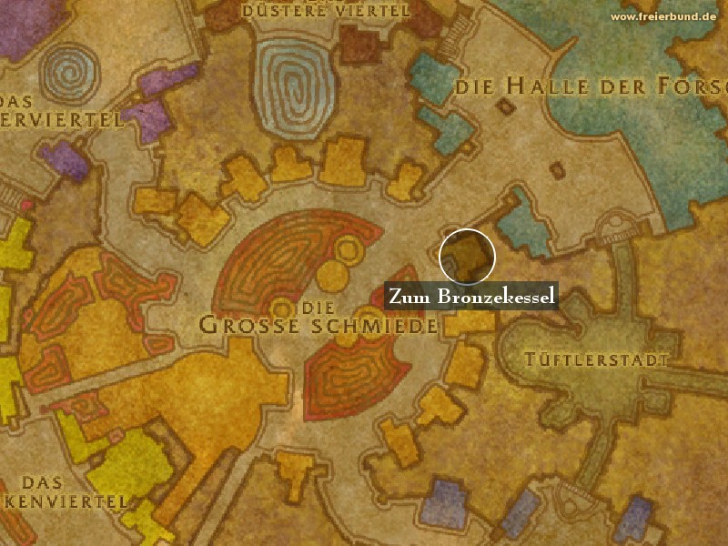 Zum Bronzekessel (The Bronze Kettle) Landmark WoW World of Warcraft 