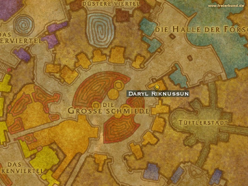 Daryl Riknussun (Daryl Riknussun) Trainer WoW World of Warcraft 