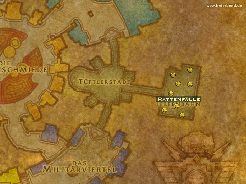 Rattenfalle (rat-trap) Quest-Gegenstand WoW World of Warcraft 