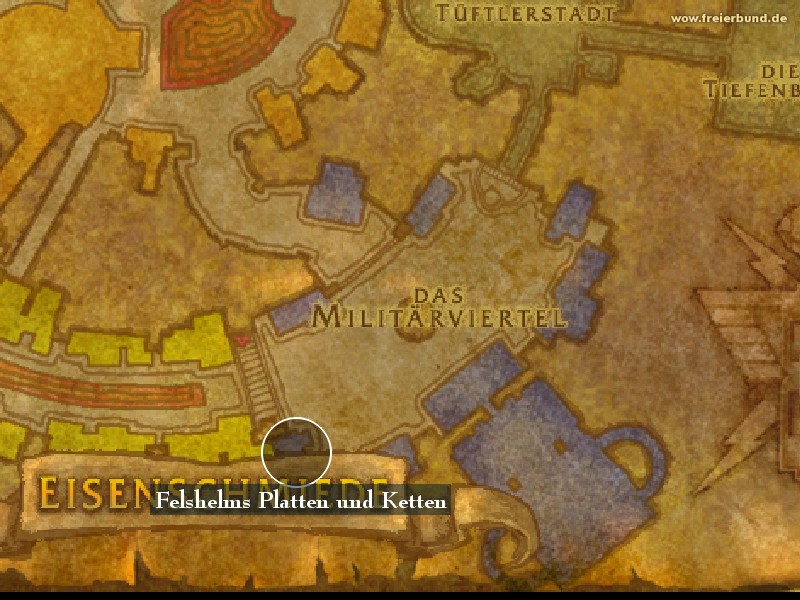 Felshelms Platten und Ketten (Craghelm's Plate & Chain) Landmark WoW World of Warcraft 