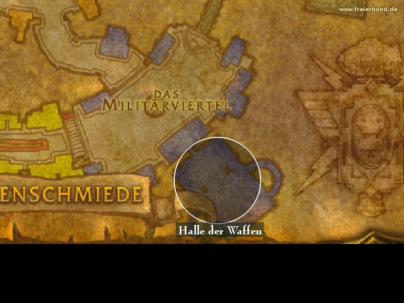 Halle der Waffen (Hall of Arms) Landmark WoW World of Warcraft 