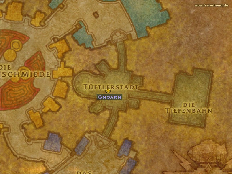 Gnoarn (Gnoarn) Quest NSC WoW World of Warcraft 