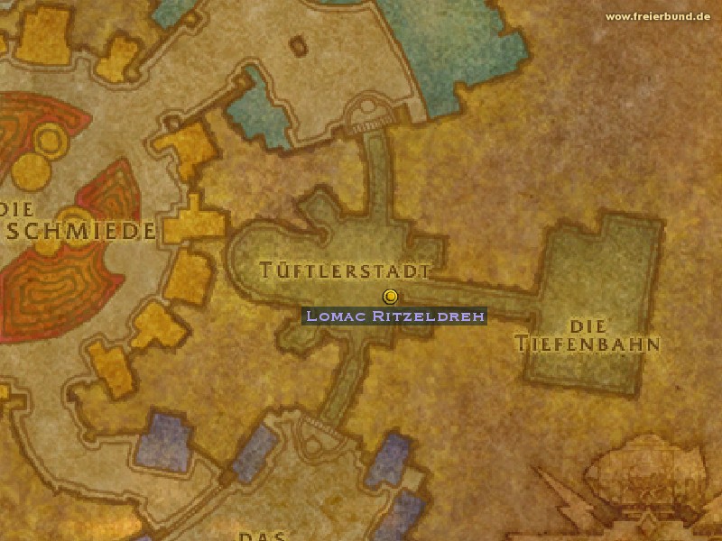 Lomac Ritzeldreh (Lomac Gearstrip) Quest NSC WoW World of Warcraft 