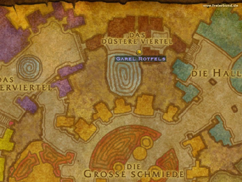 Garel Rotfels (Garel Redrock) Quest NSC WoW World of Warcraft 