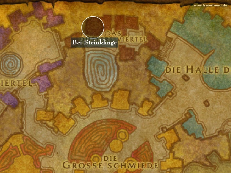 Bei Steinklinge (Stoneblade's) Landmark WoW World of Warcraft 