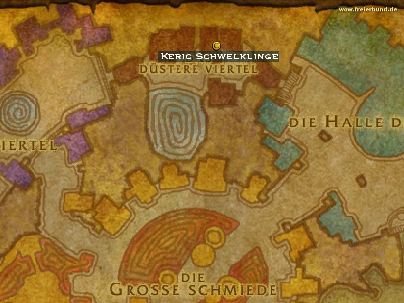 Keric Schwelklinge (Keric Smolderblade) Trainer WoW World of Warcraft 