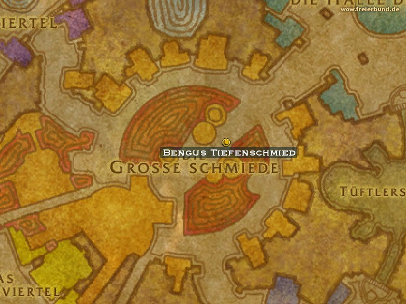 Bengus Tiefenschmied (Bengus Deepforge) Trainer WoW World of Warcraft 