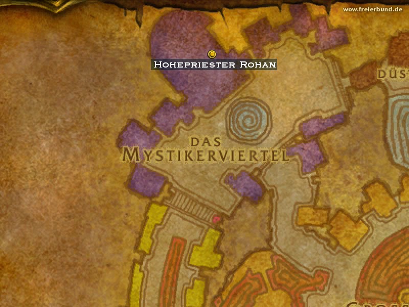 Hohepriester Rohan (High Priest Rohan) Trainer WoW World of Warcraft 