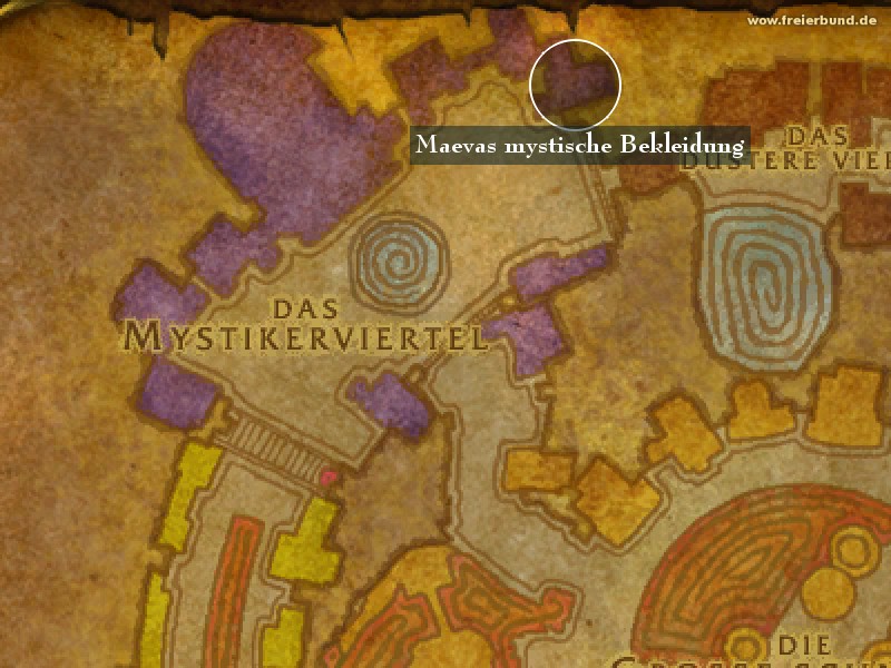 Maevas mystische Bekleidung (Maeva's Mystical Apparel) Landmark WoW World of Warcraft 