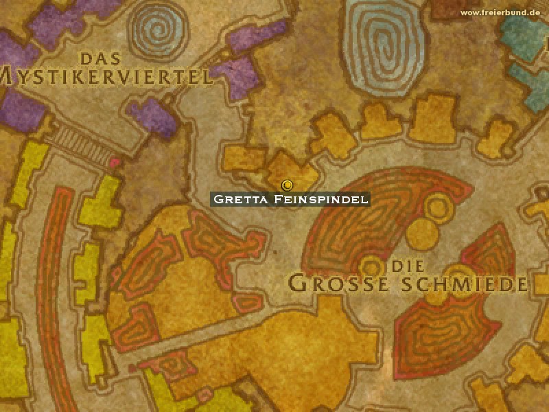 Gretta Feinspindel (Gretta Finespindle) Trainer WoW World of Warcraft 
