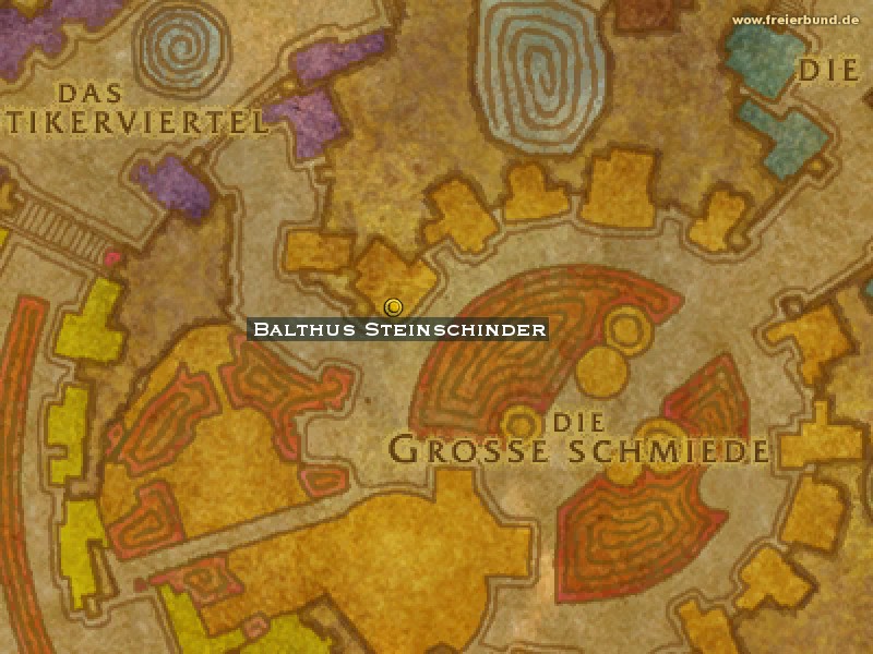 Balthus Steinschinder (Balthus Stoneflayer) Trainer WoW World of Warcraft 