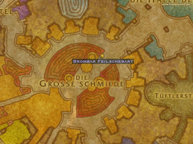 Brombar Feilschebart (Brombar Higgleby) Quest NSC WoW World of Warcraft 