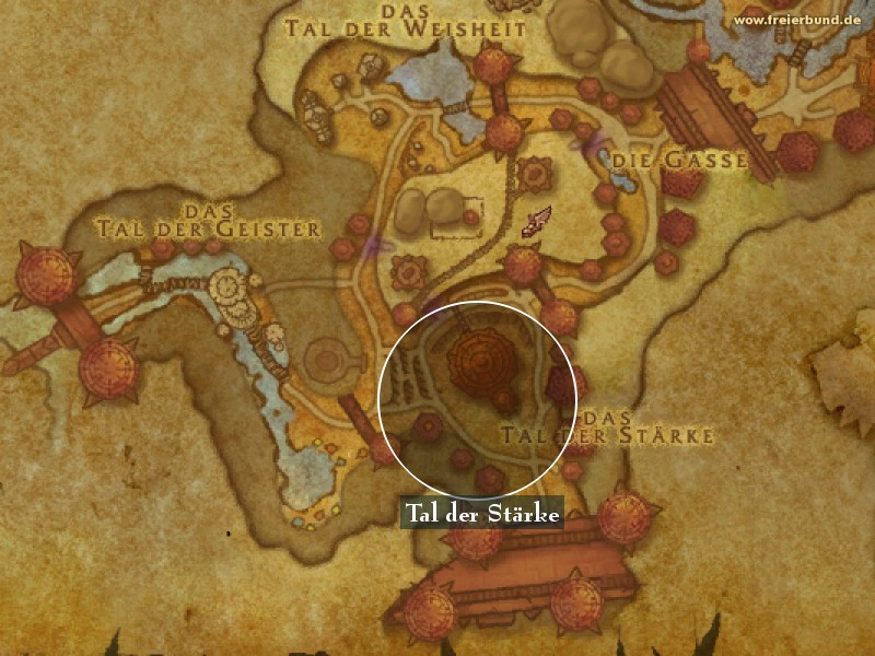Tal der Stärke (Valley of Strength) Landmark WoW World of Warcraft 