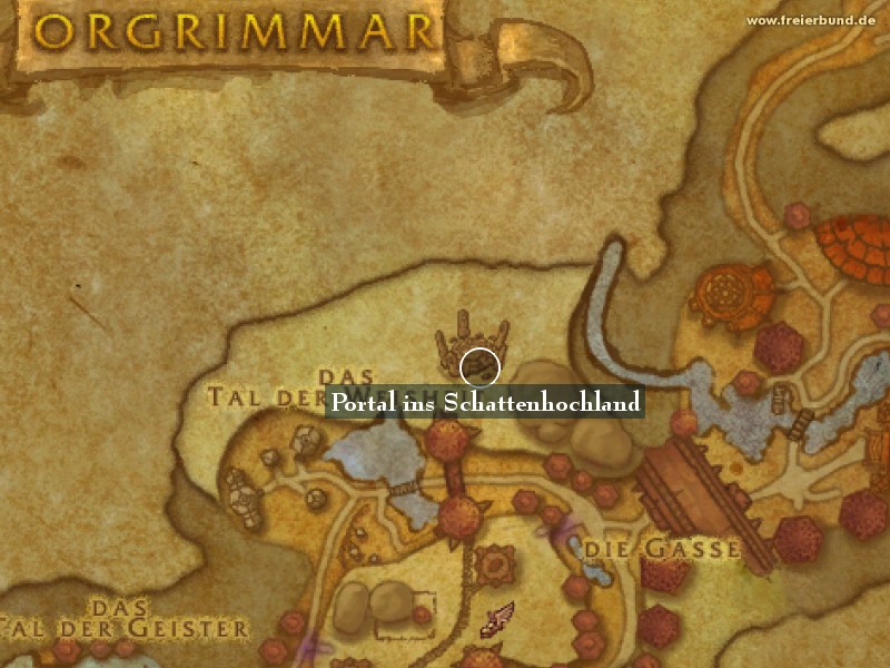 Portal ins Schattenhochland (Portal to Twilight Highlands) Landmark WoW World of Warcraft 