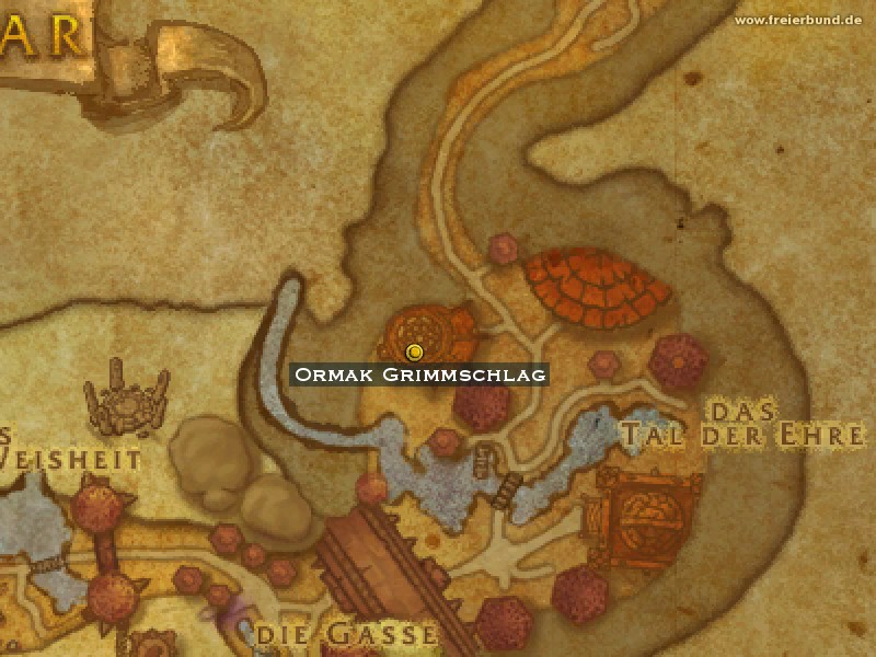 Ormak Grimmschlag (Ormak Grimshot) Trainer WoW World of Warcraft 