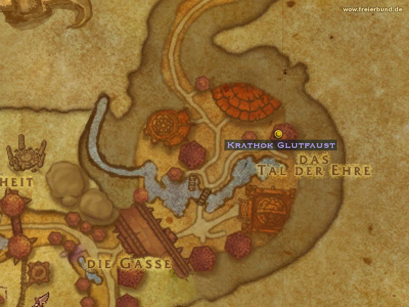 Krathok Glutfaust (Krathok Moltenfist) Quest NSC WoW World of Warcraft 