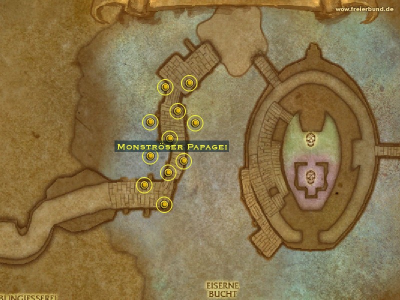 Monströser Papagei (Monstrous Parrot) Monster WoW World of Warcraft 